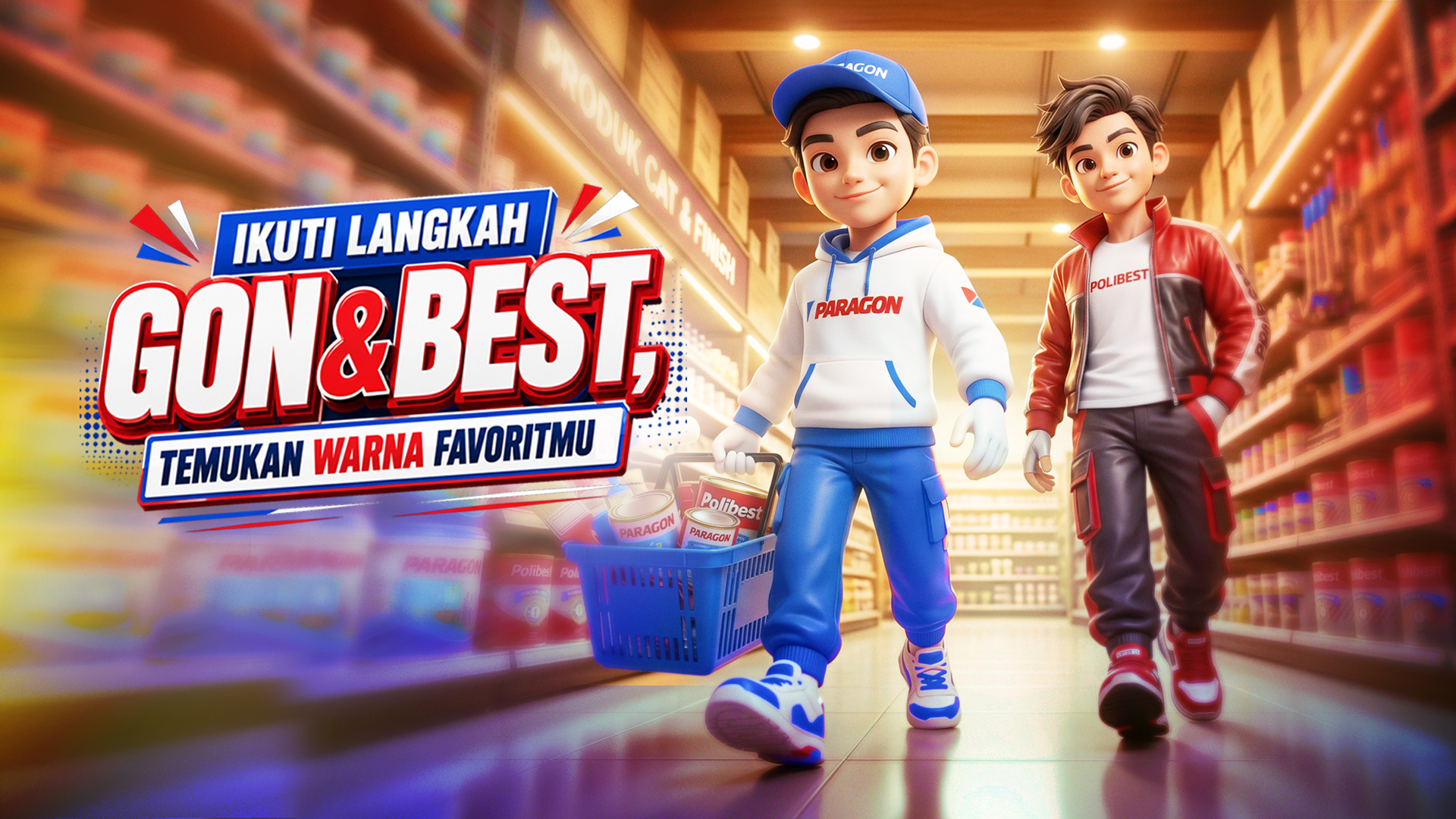 GON & BEST Resmi Hadir, Wajah Baru Paragon dan Polibest untuk Menyapa Generasi Muda